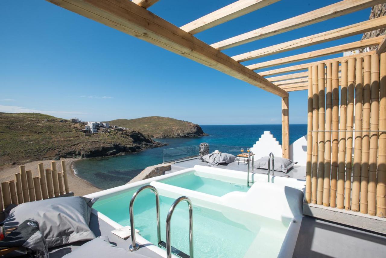 Merchia Bay Villas Mykonos Merchia Beach Bagian luar foto