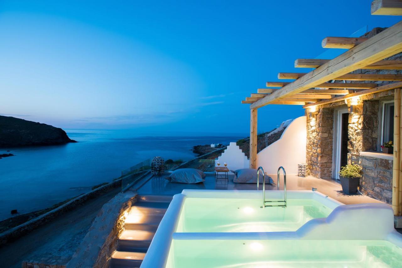 Merchia Bay Villas Mykonos Merchia Beach Bagian luar foto