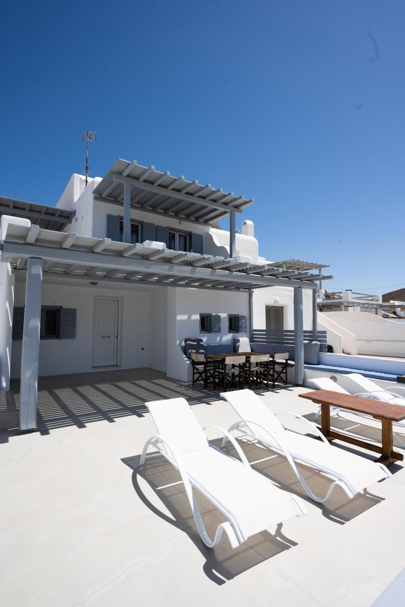 Merchia Bay Villas Mykonos Merchia Beach Bagian luar foto