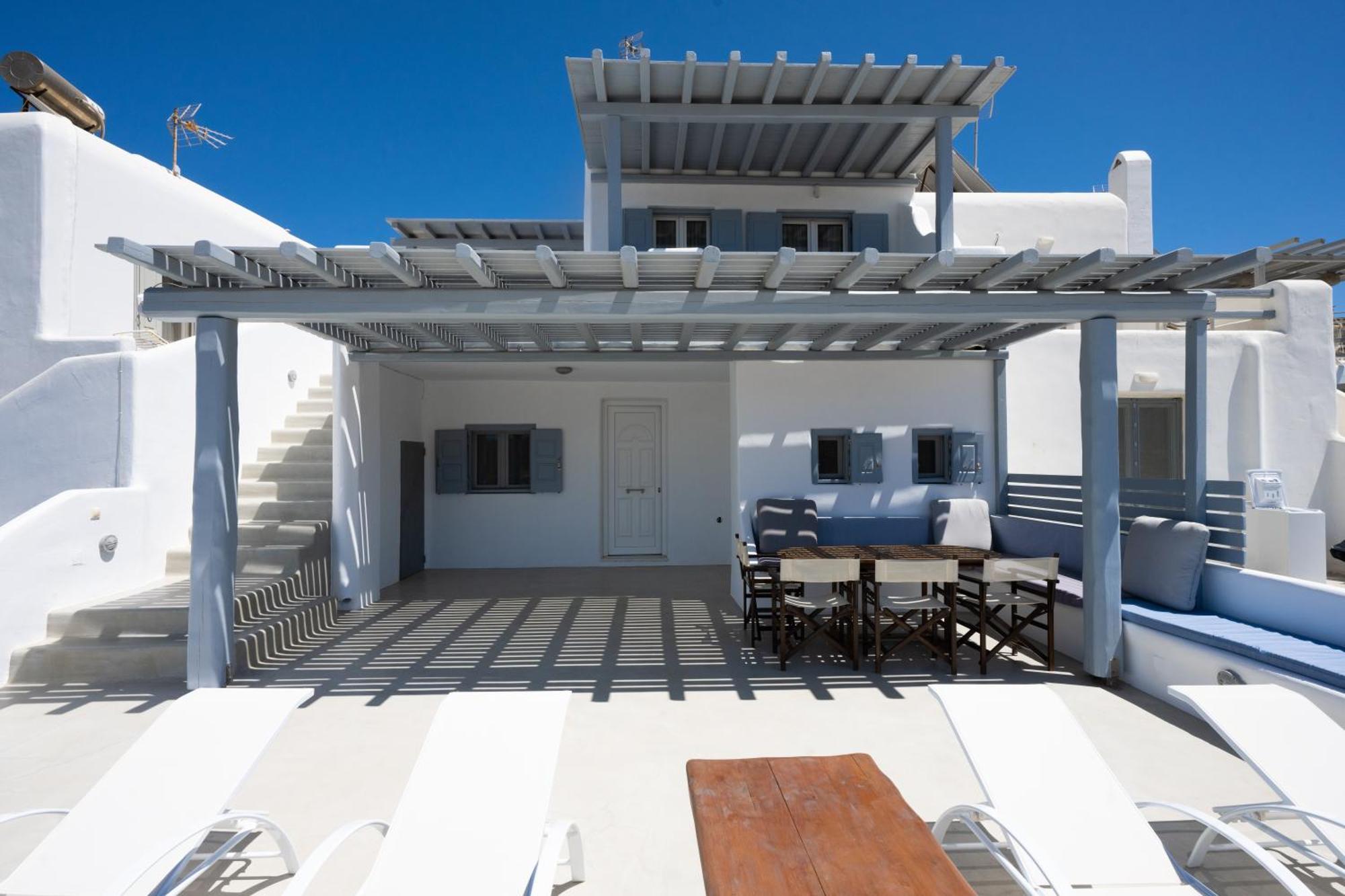 Merchia Bay Villas Mykonos Merchia Beach Bagian luar foto