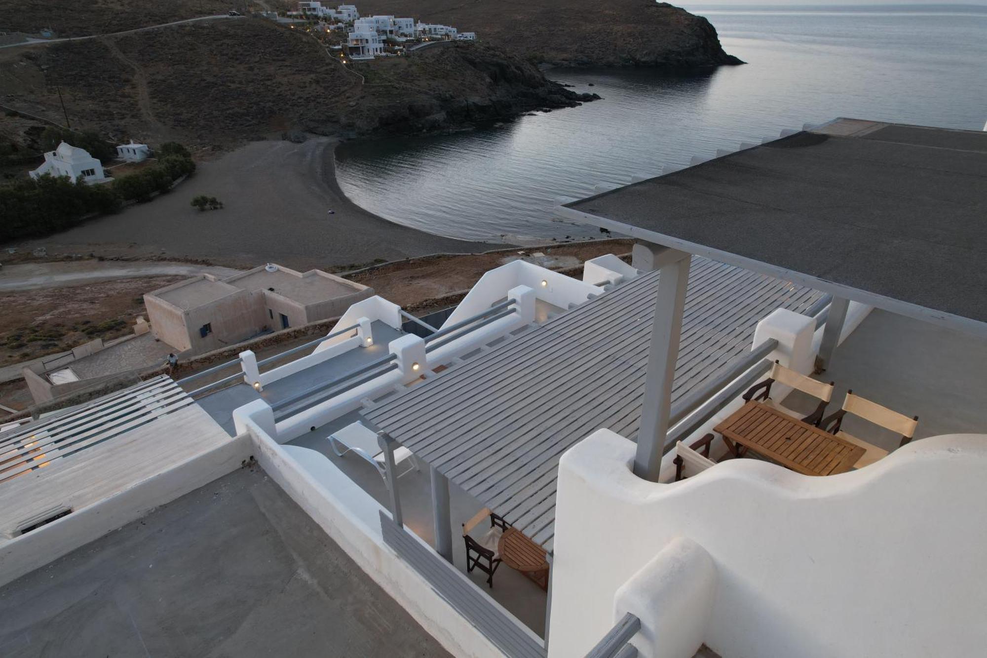 Merchia Bay Villas Mykonos Merchia Beach Bagian luar foto