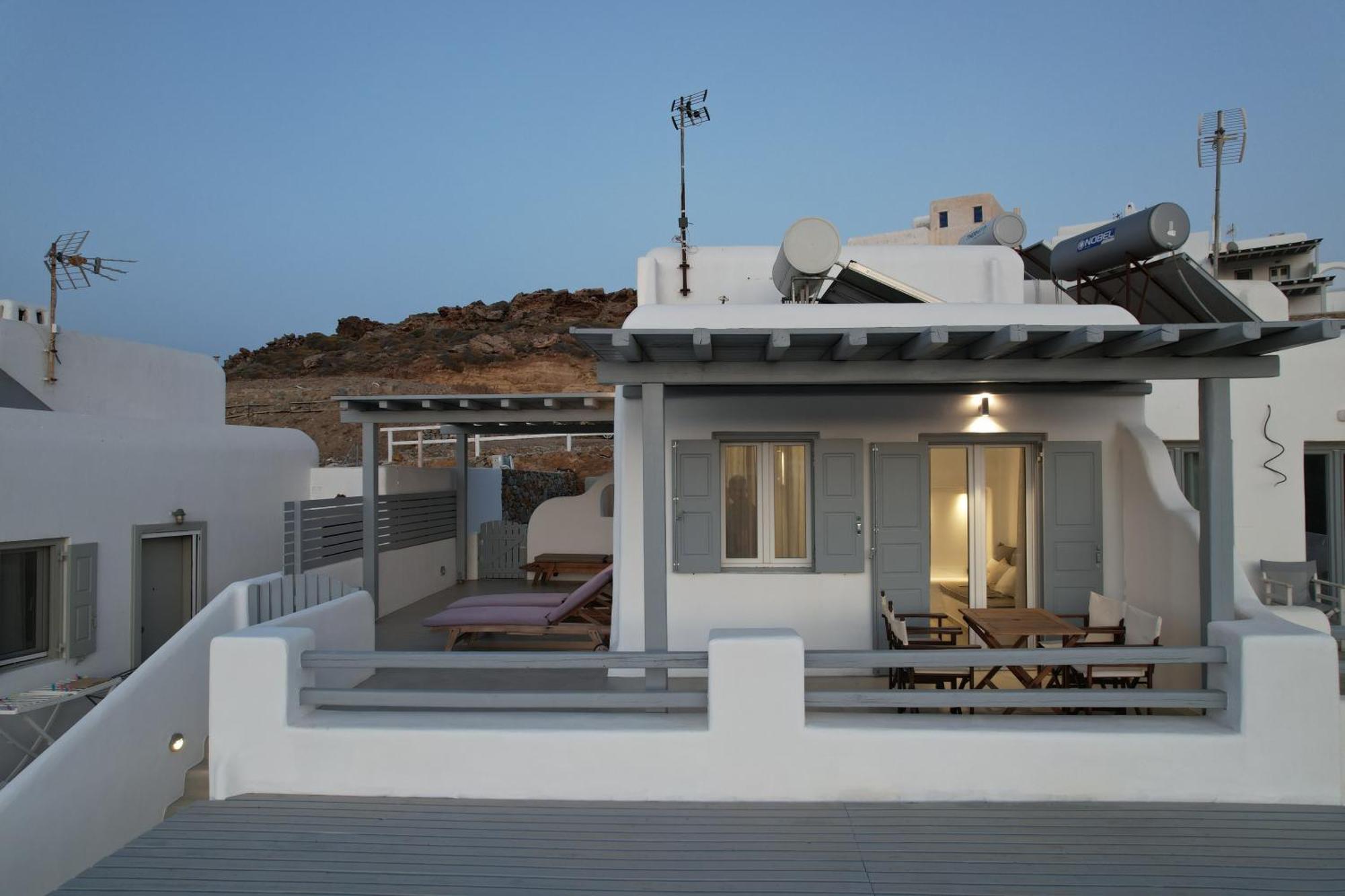 Merchia Bay Villas Mykonos Merchia Beach Bagian luar foto