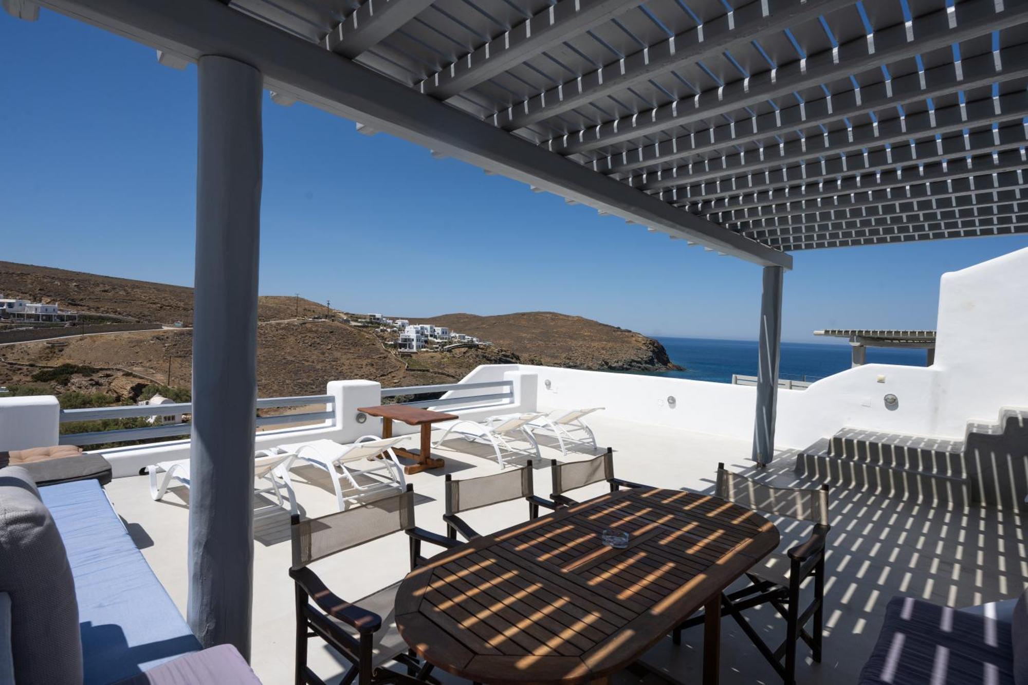 Merchia Bay Villas Mykonos Merchia Beach Bagian luar foto