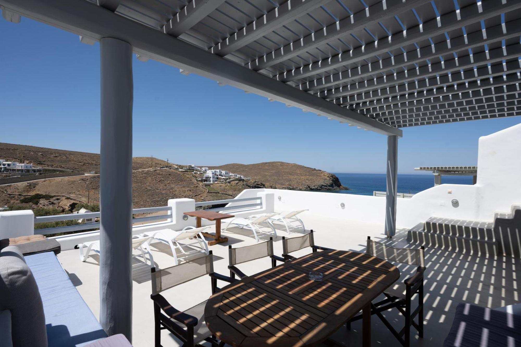 Merchia Bay Villas Mykonos Merchia Beach Bagian luar foto