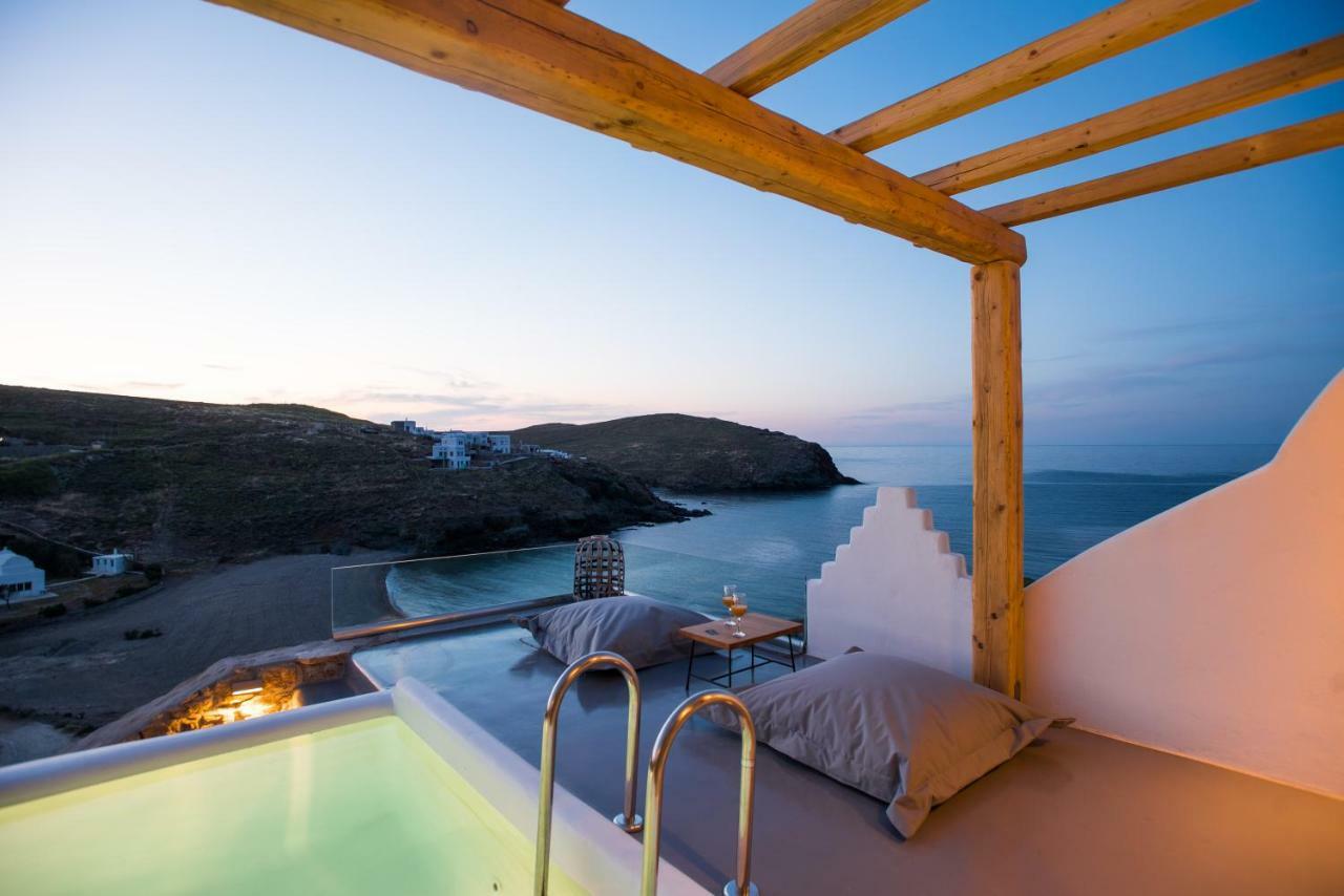 Merchia Bay Villas Mykonos Merchia Beach Bagian luar foto