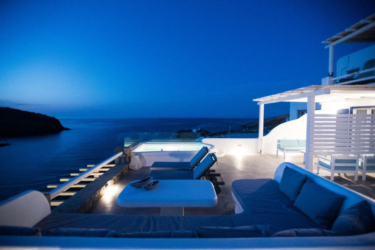 Merchia Bay Villas Mykonos Merchia Beach Bagian luar foto