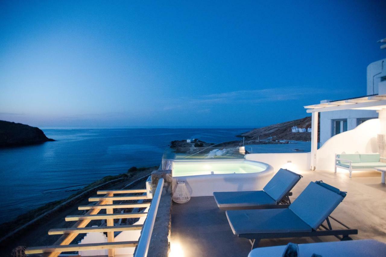 Merchia Bay Villas Mykonos Merchia Beach Bagian luar foto