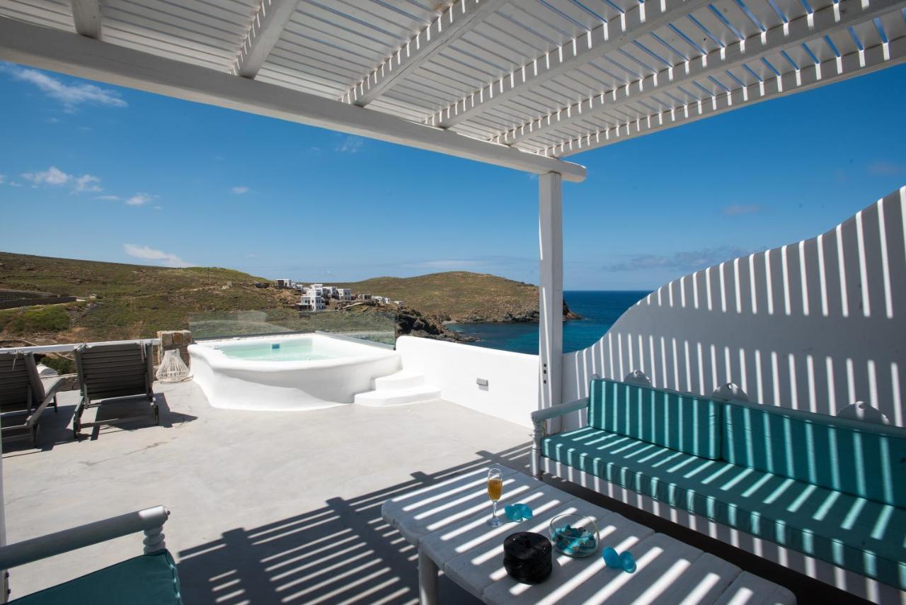 Merchia Bay Villas Mykonos Merchia Beach Bagian luar foto