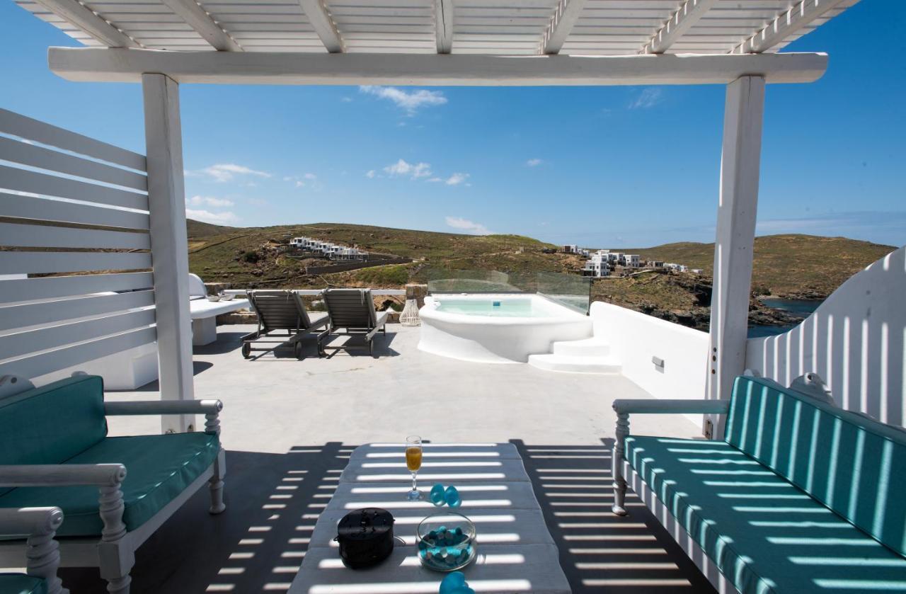 Merchia Bay Villas Mykonos Merchia Beach Bagian luar foto