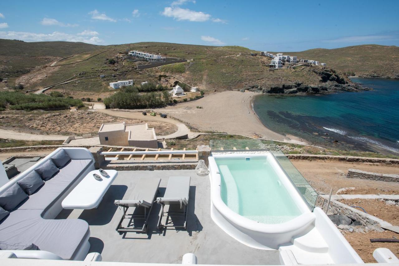 Merchia Bay Villas Mykonos Merchia Beach Bagian luar foto